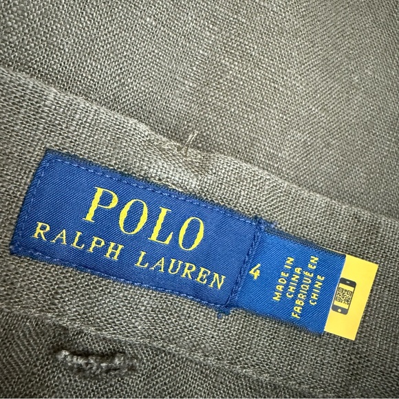 Polo Ralph Lauren Linen Midi Skirt 4 - Picture 4 of 13